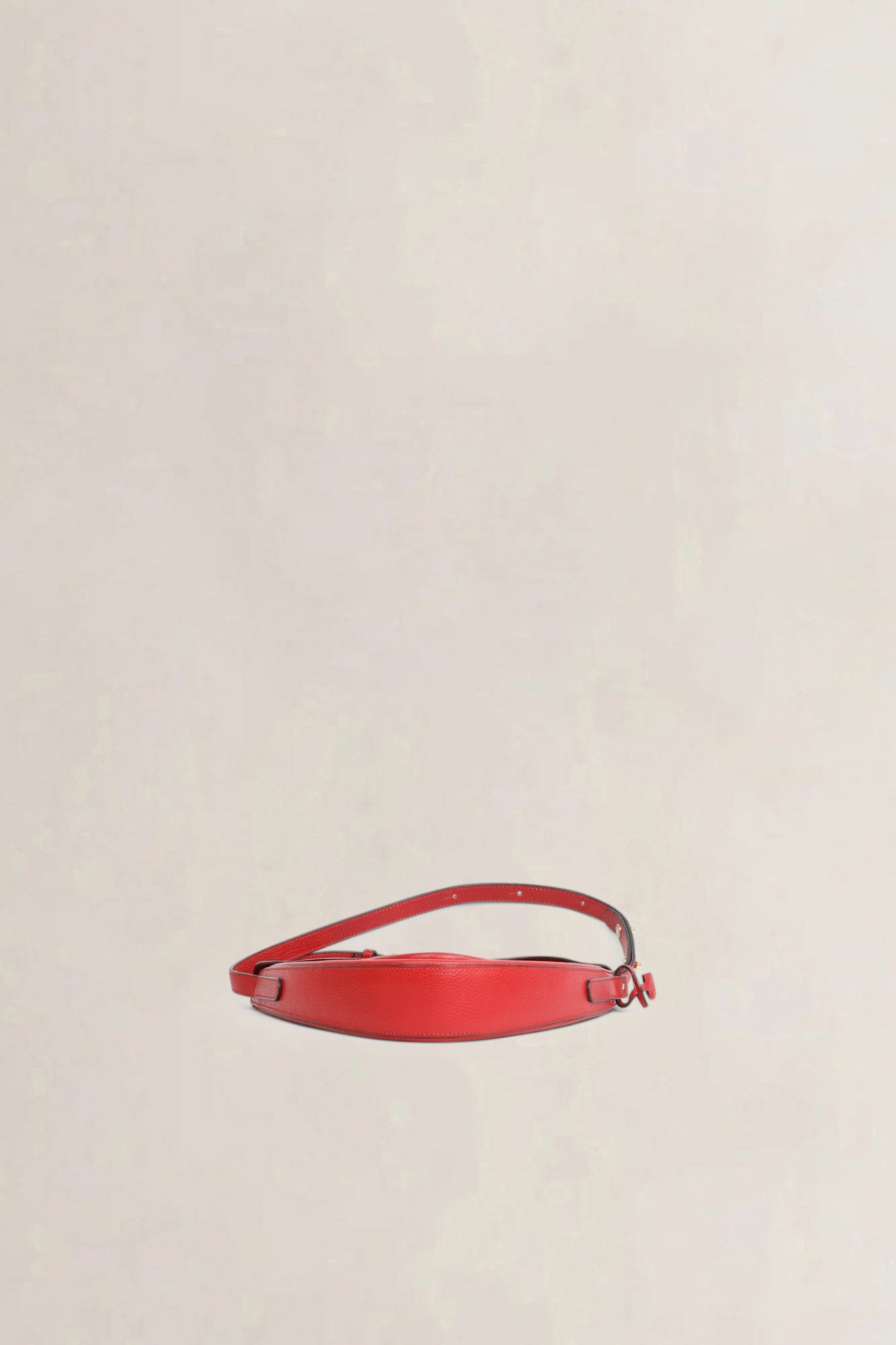 Delvaux Red Triangle Crossbody Bag