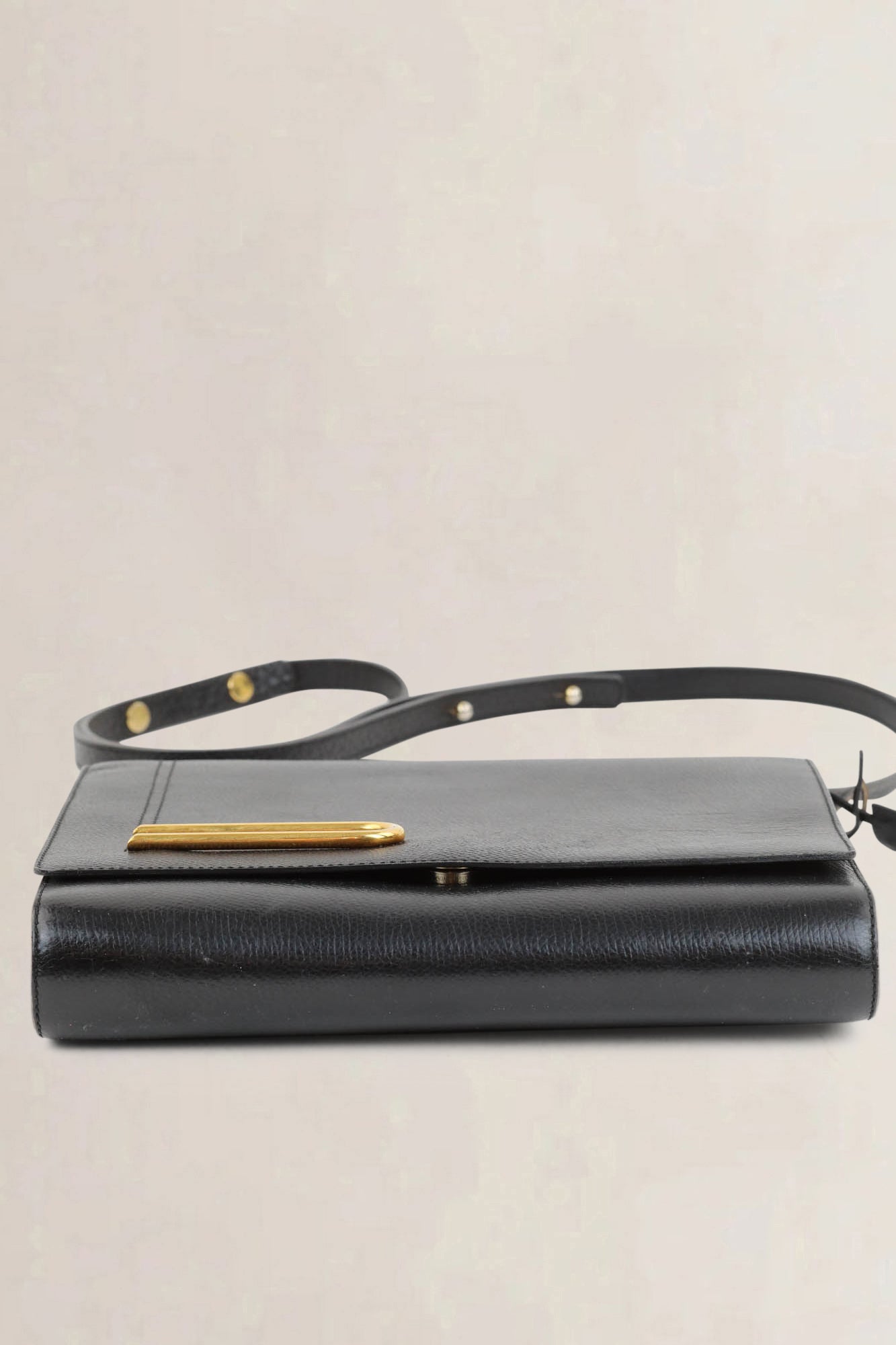 Delvaux Black Diademe Crossbody Bag