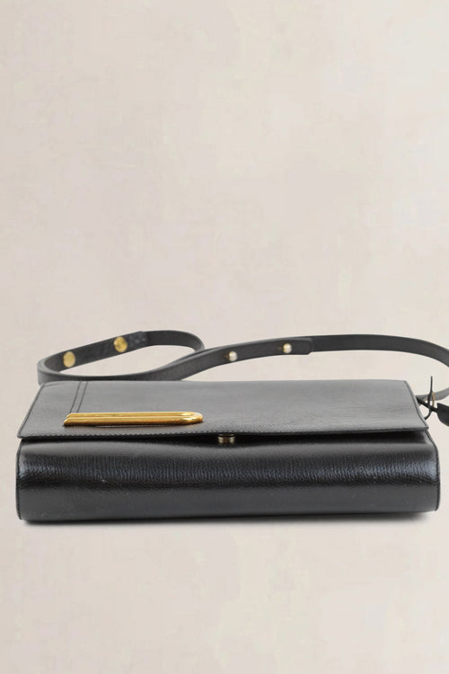 Delvaux Black Diademe Crossbody Bag