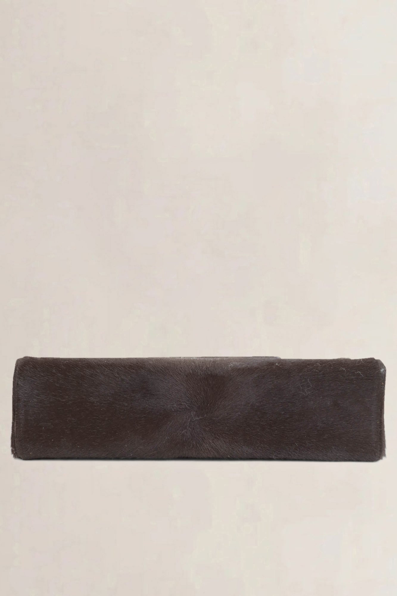 Delvaux Brown Tempête Pony Hair Top Handle Bag