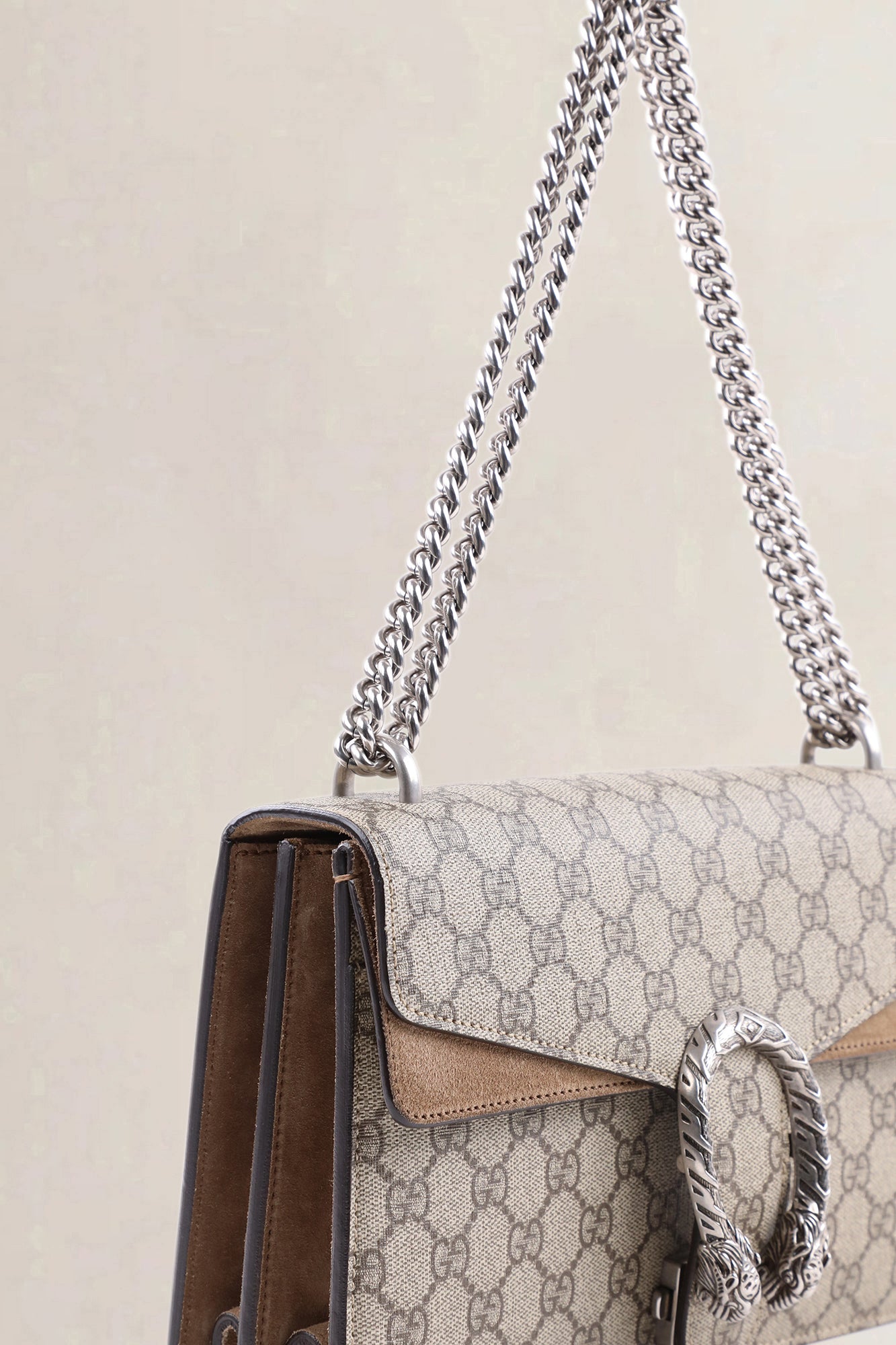 Gucci Dionysus Small GG Supreme canvas — preloved