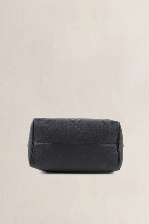 Louis Vuitton Speedy 25 Blue Monogram Empreinte Crossbody Bag