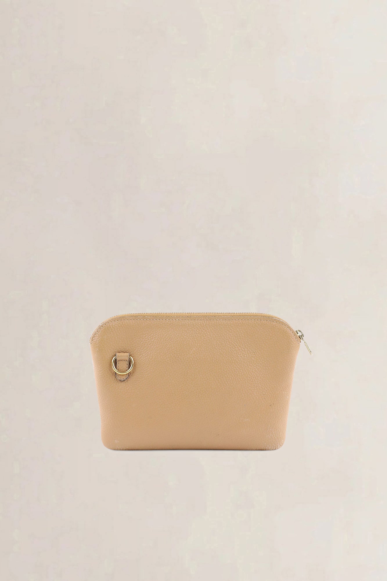 Delvaux Beige Pochette leather wallet — preloved