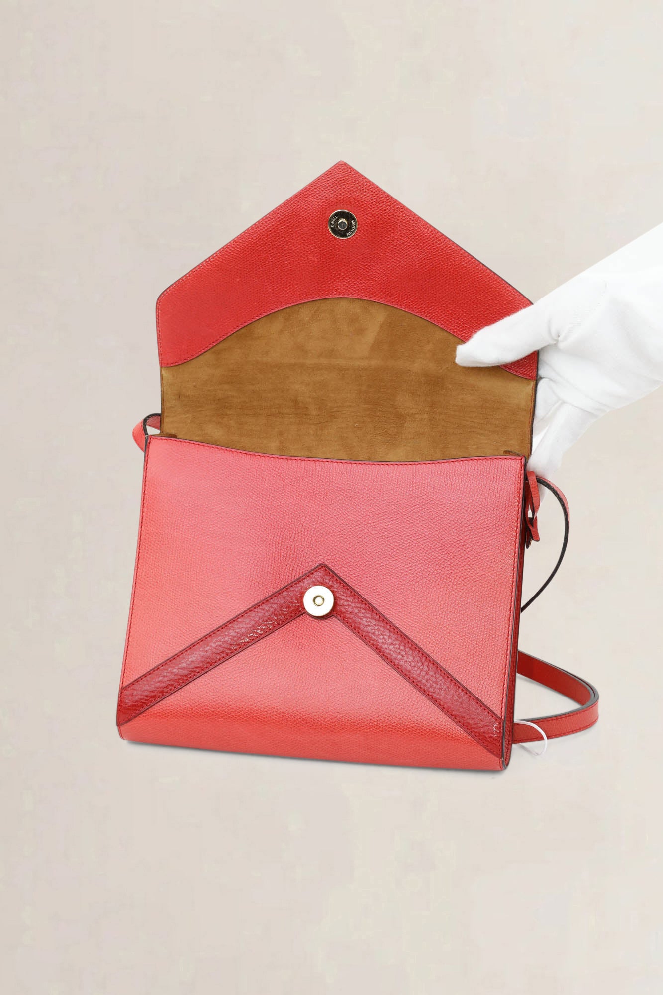 Delvaux Red Crossbody Bag