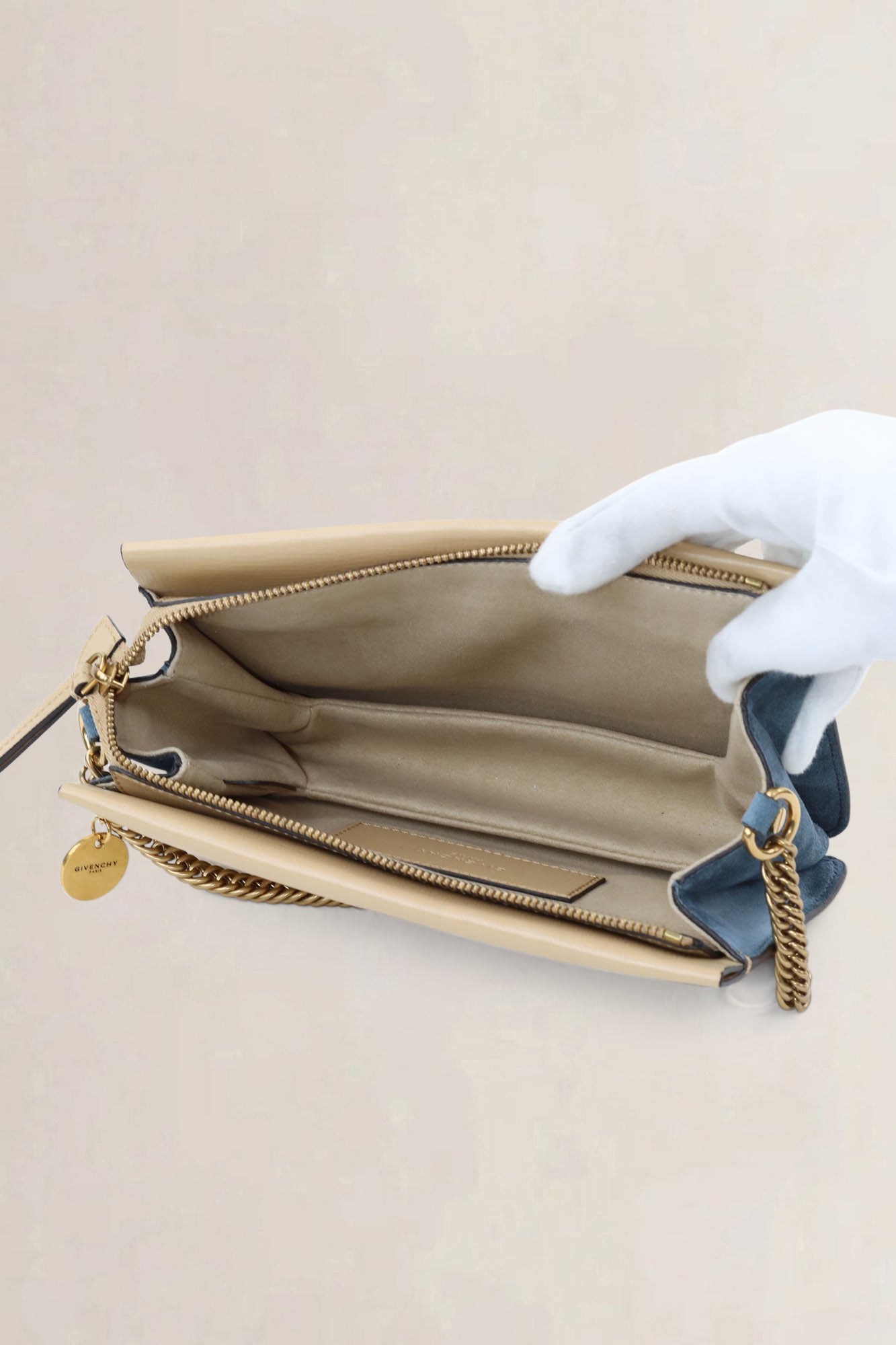 Givenchy Beige Cross 3 Crossbody Bag