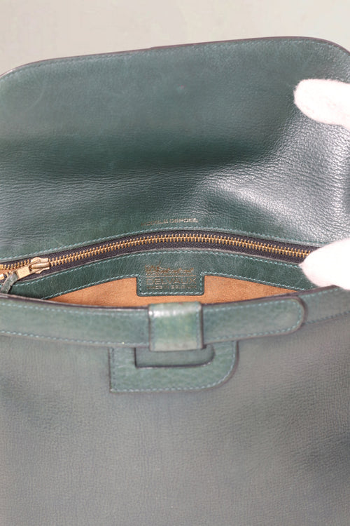 Delvaux Green Crossbody Bag