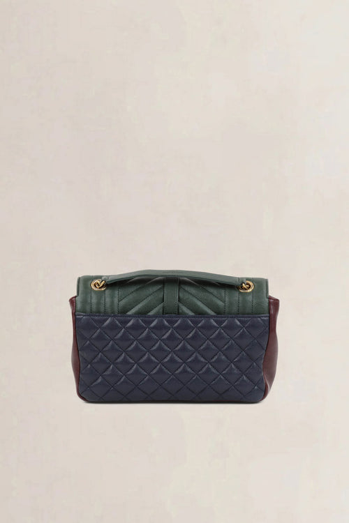 YSL Tricolor College Crossbody Bag