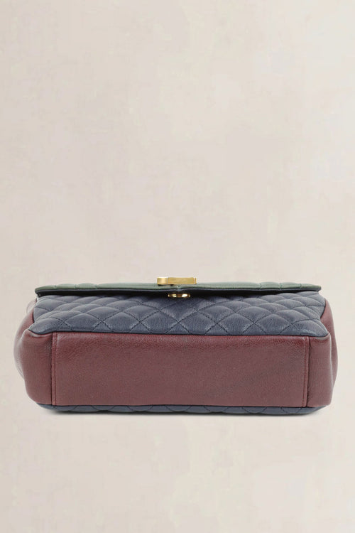 YSL Tricolor College Crossbody Bag