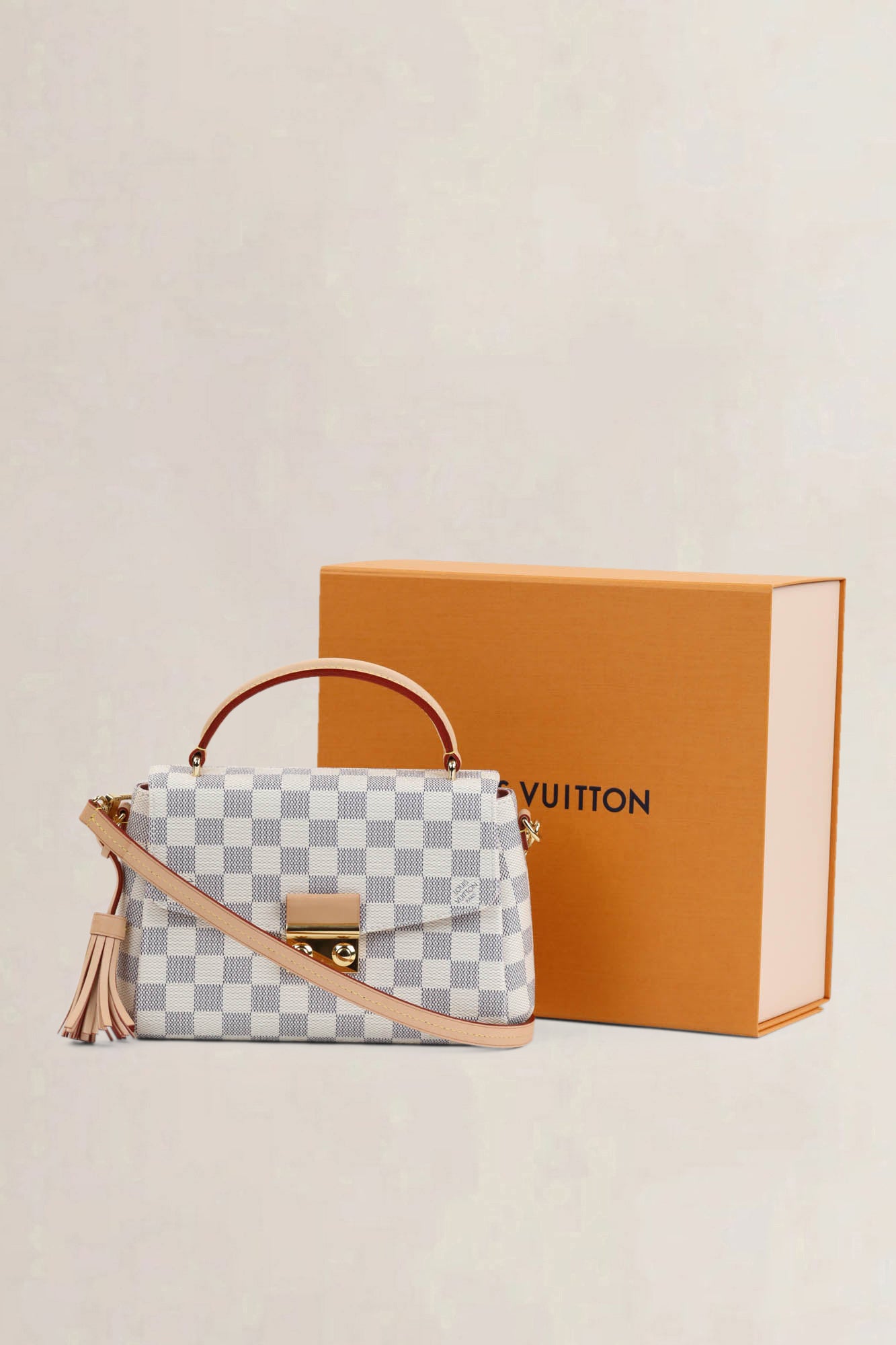Louis Vuitton Croisette Damier Azur Crossbody Bag