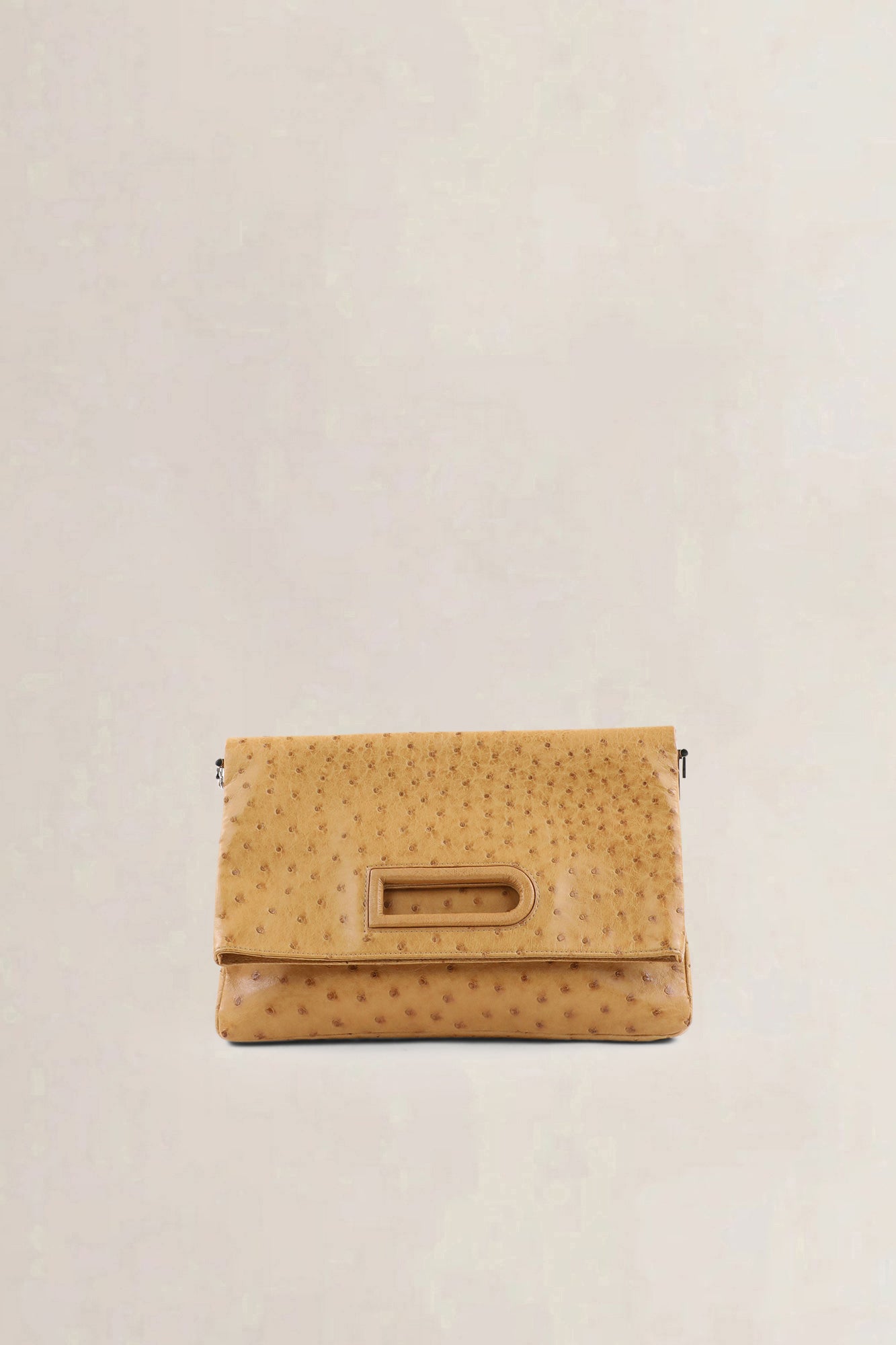 Delvaux Camel Ostrich Âme Libre — vintage