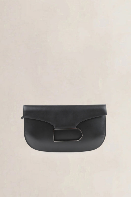 Delvaux Black Double Je — vintage