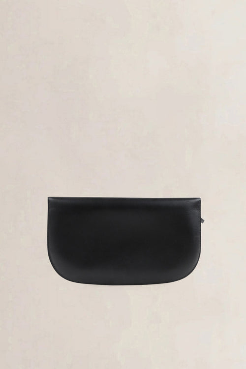 Delvaux Black Double Je Clutch