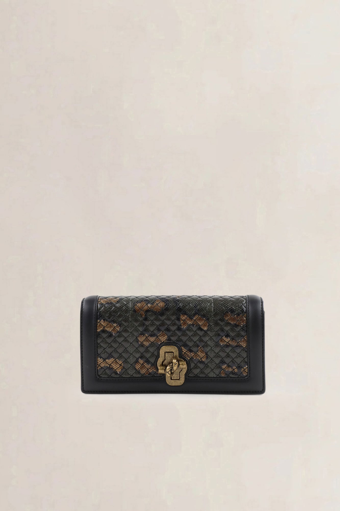 Bottega Veneta Black Olimpia Knot Crossbody Bag