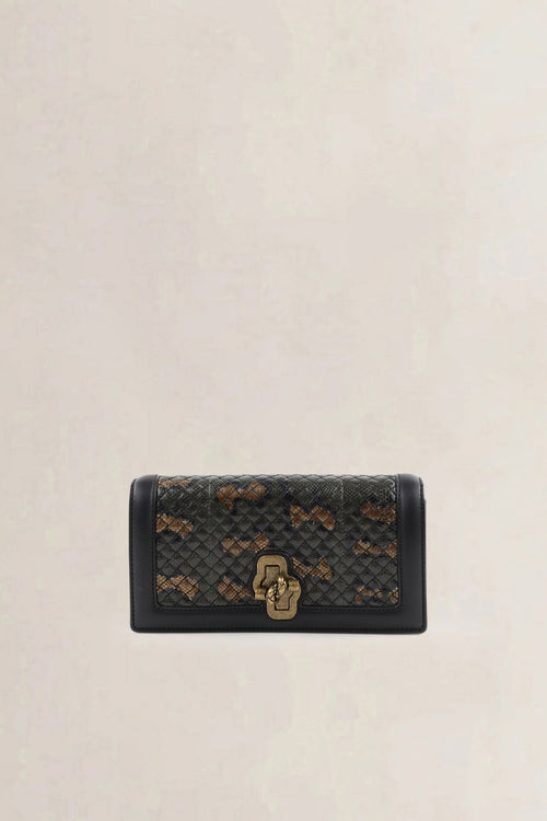 Bottega Veneta Black Olimpia Knot Crossbody Bag