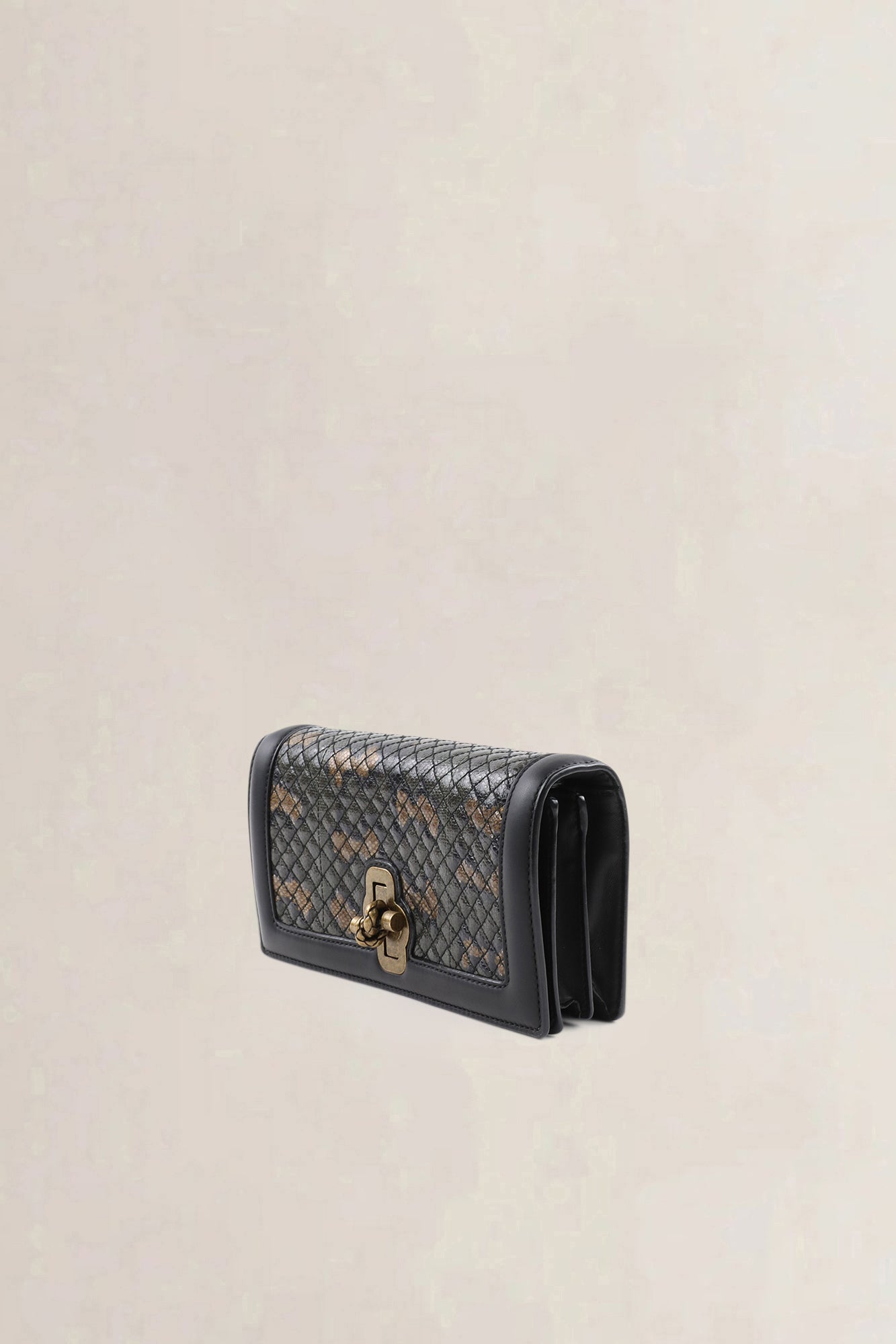 Bottega Veneta Black Olimpia Knot Crossbody Bag