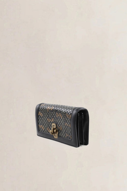 Bottega Veneta Black Olimpia Knot Crossbody Bag