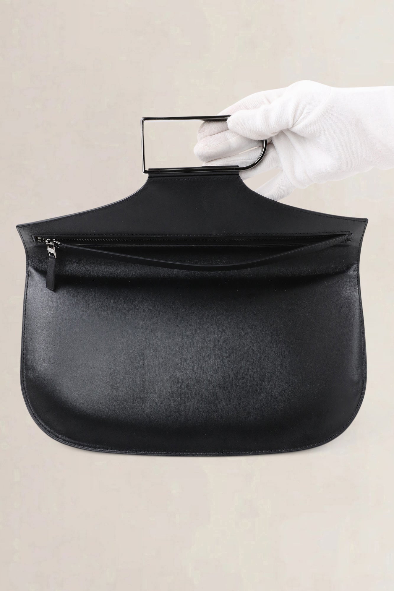 Delvaux Black Double Je — vintage