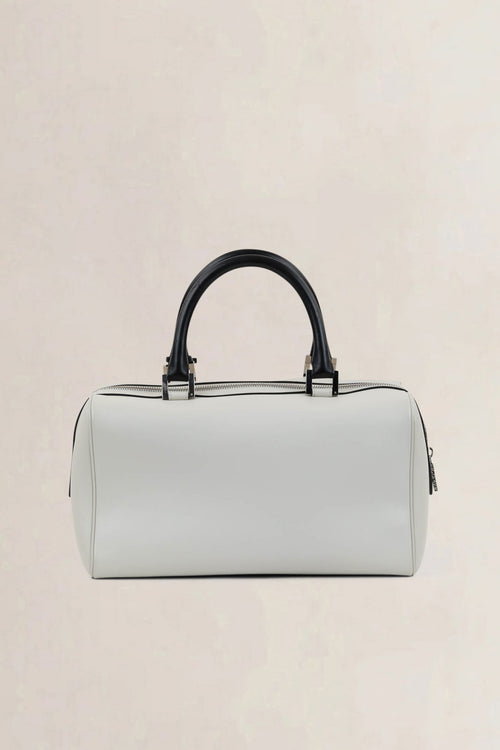 Delvaux Bicolore Louise Boston Allure Top Handle Bag