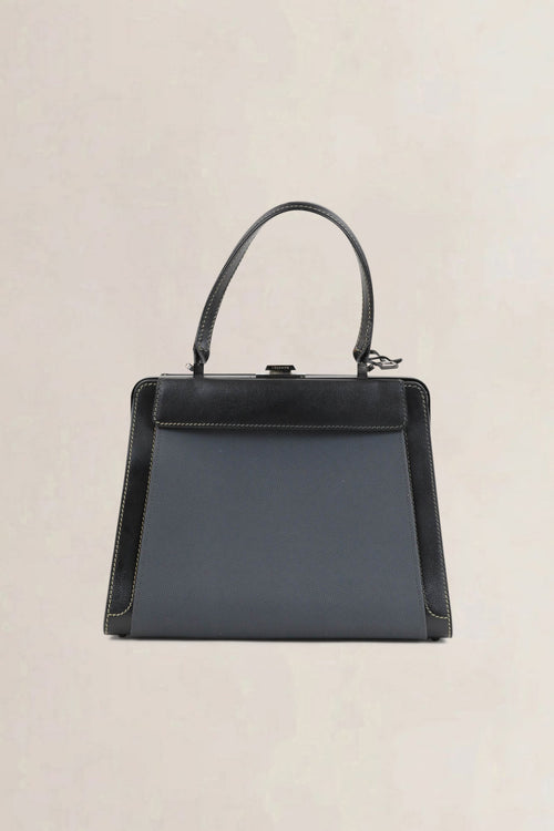 Delvaux Black Illusion Top Handle Bag