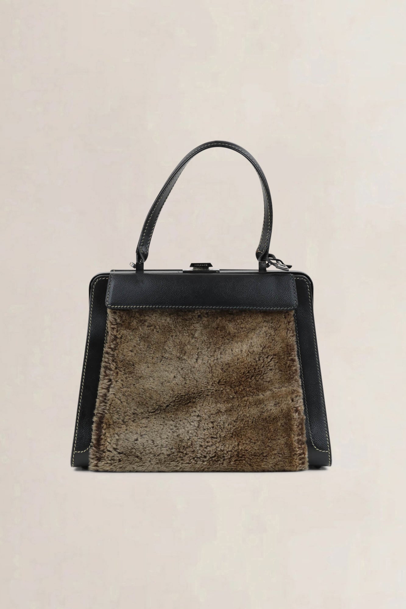 Delvaux Black Illusion Top Handle Bag