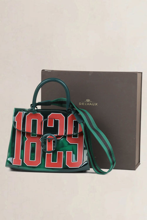 Delvaux Brillant The Hero Vinyl 1829 Shoulder Bag