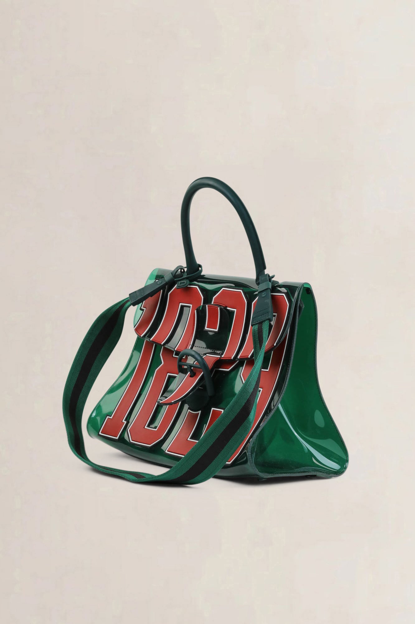 Delvaux Brillant The Hero Vinyl 1829 Shoulder Bag