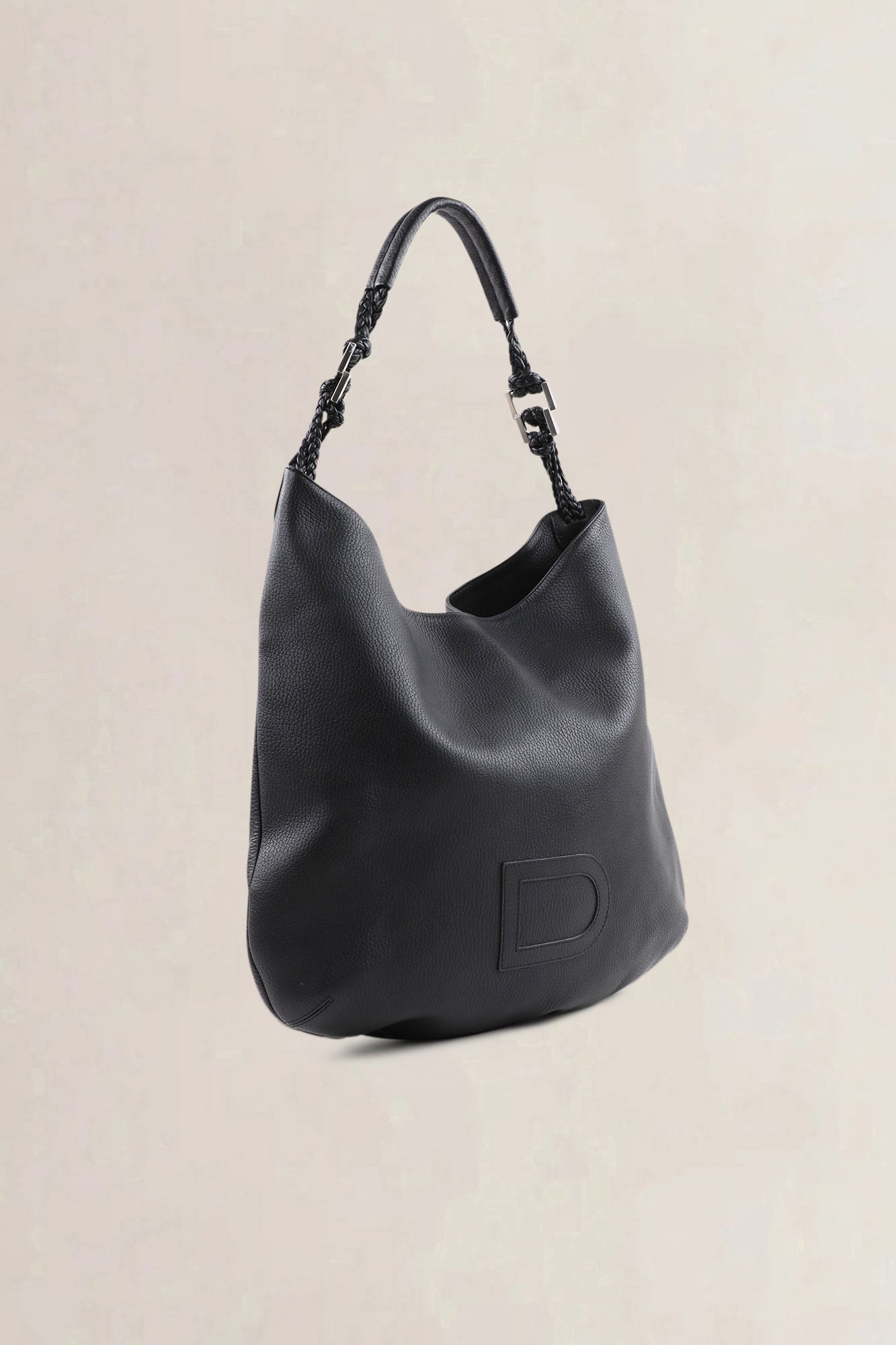 Delvaux Le Louise black leather — vintage