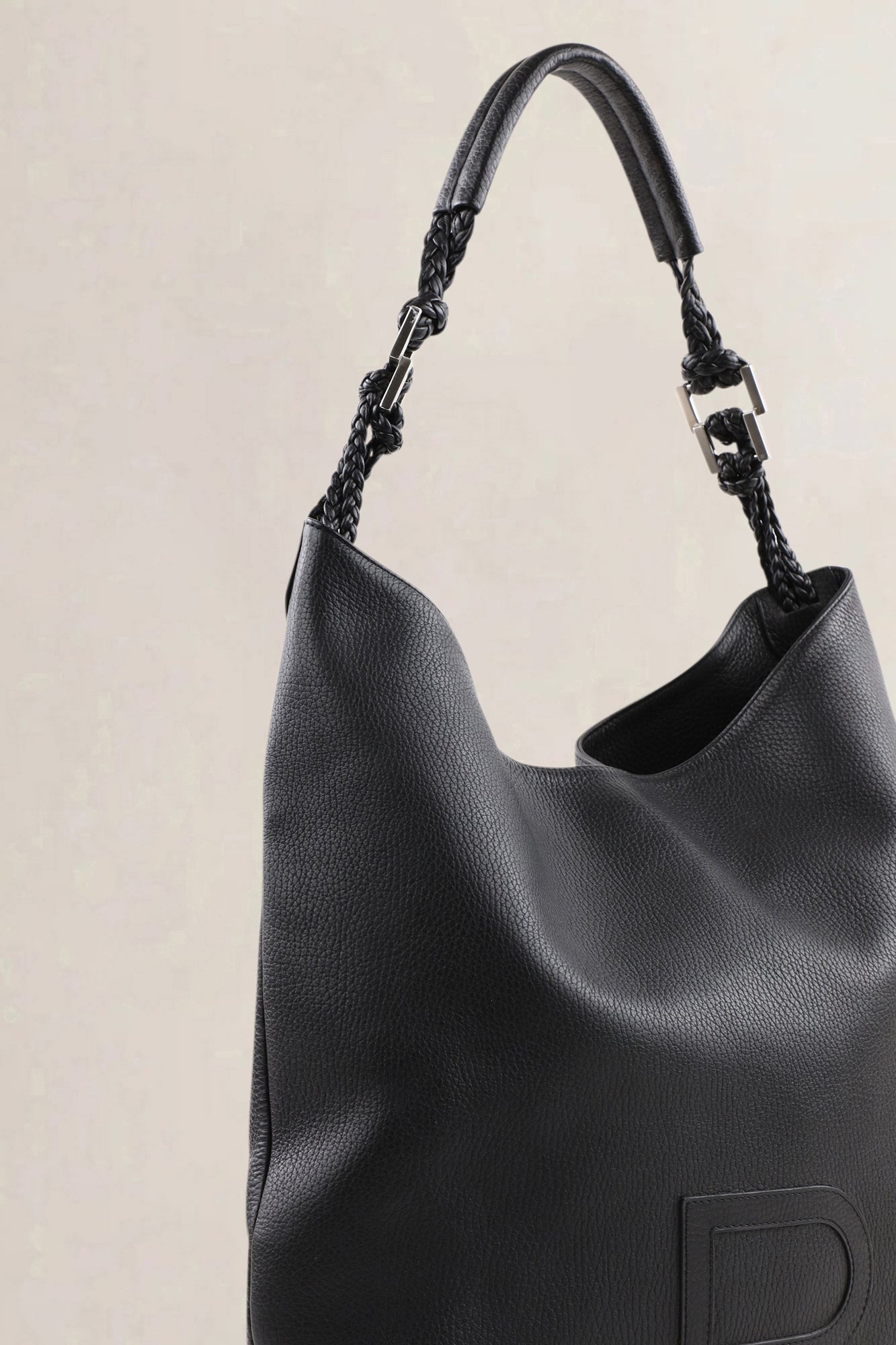 Delvaux Le Louise black leather — vintage