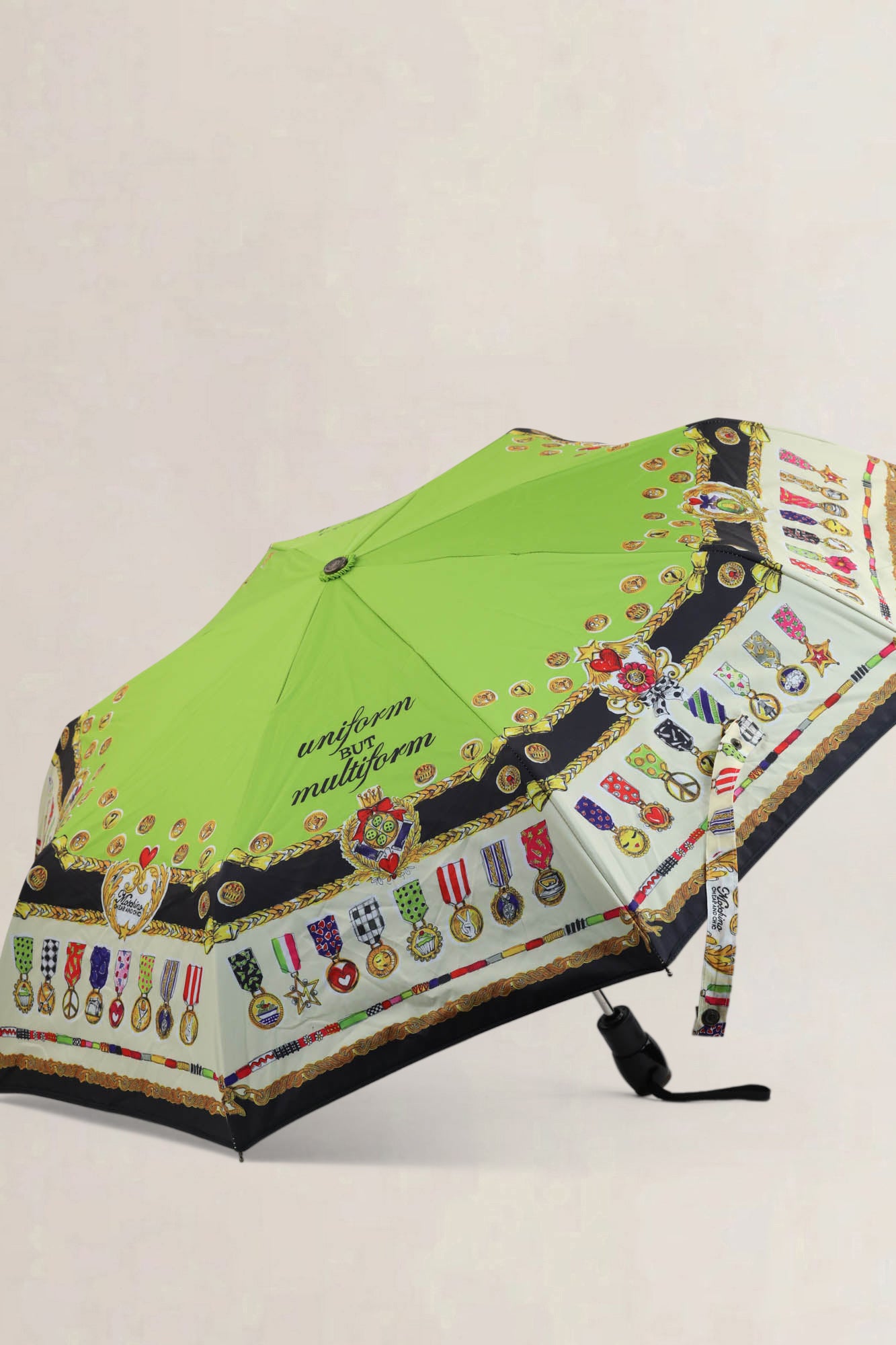 Moschino Green Umbrella