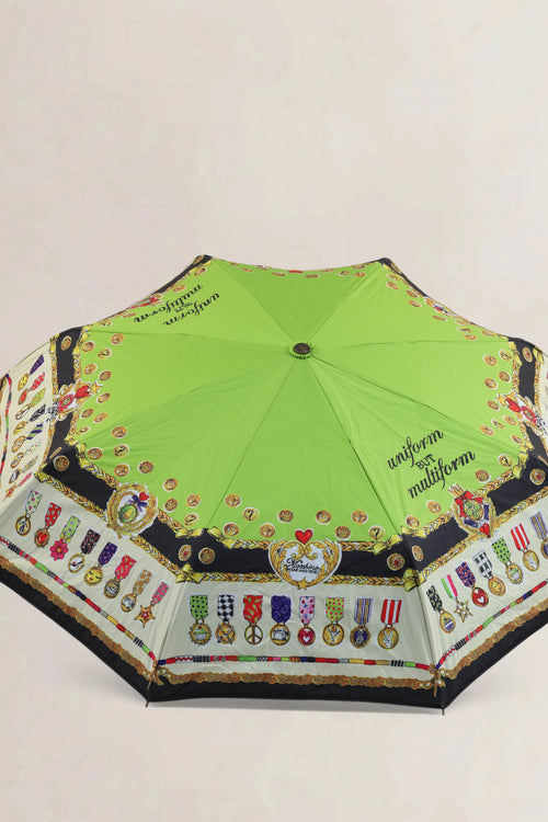Moschino Green Umbrella