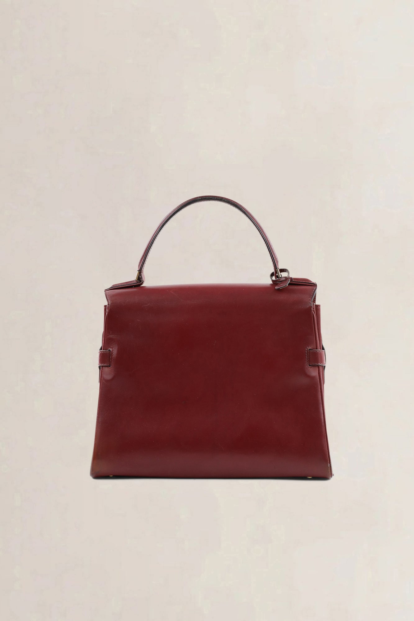 Delvaux Tempête Box Calf burgundy — vintage