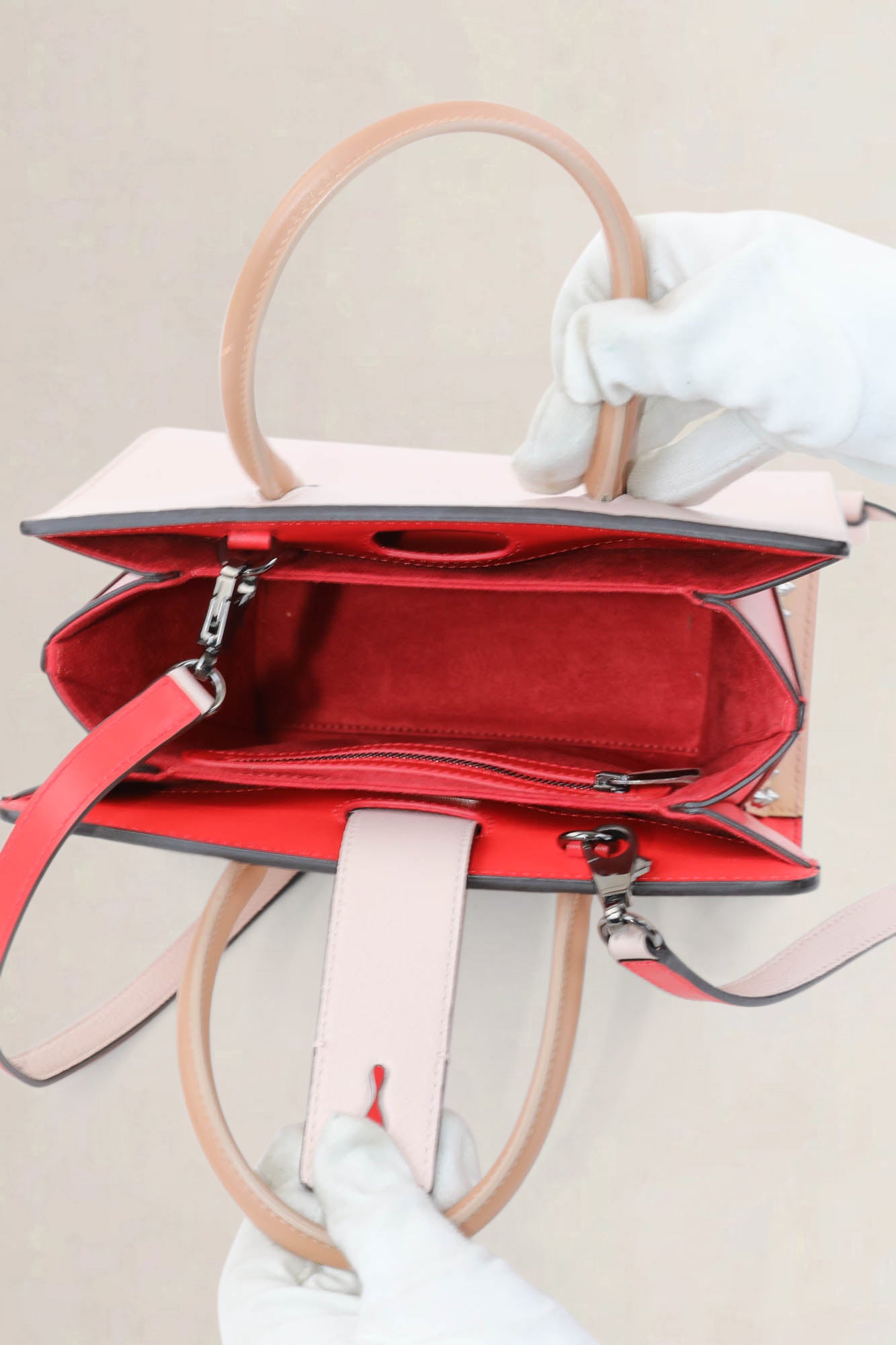 Christian Louboutin Pink Paloma Crossbody Bag