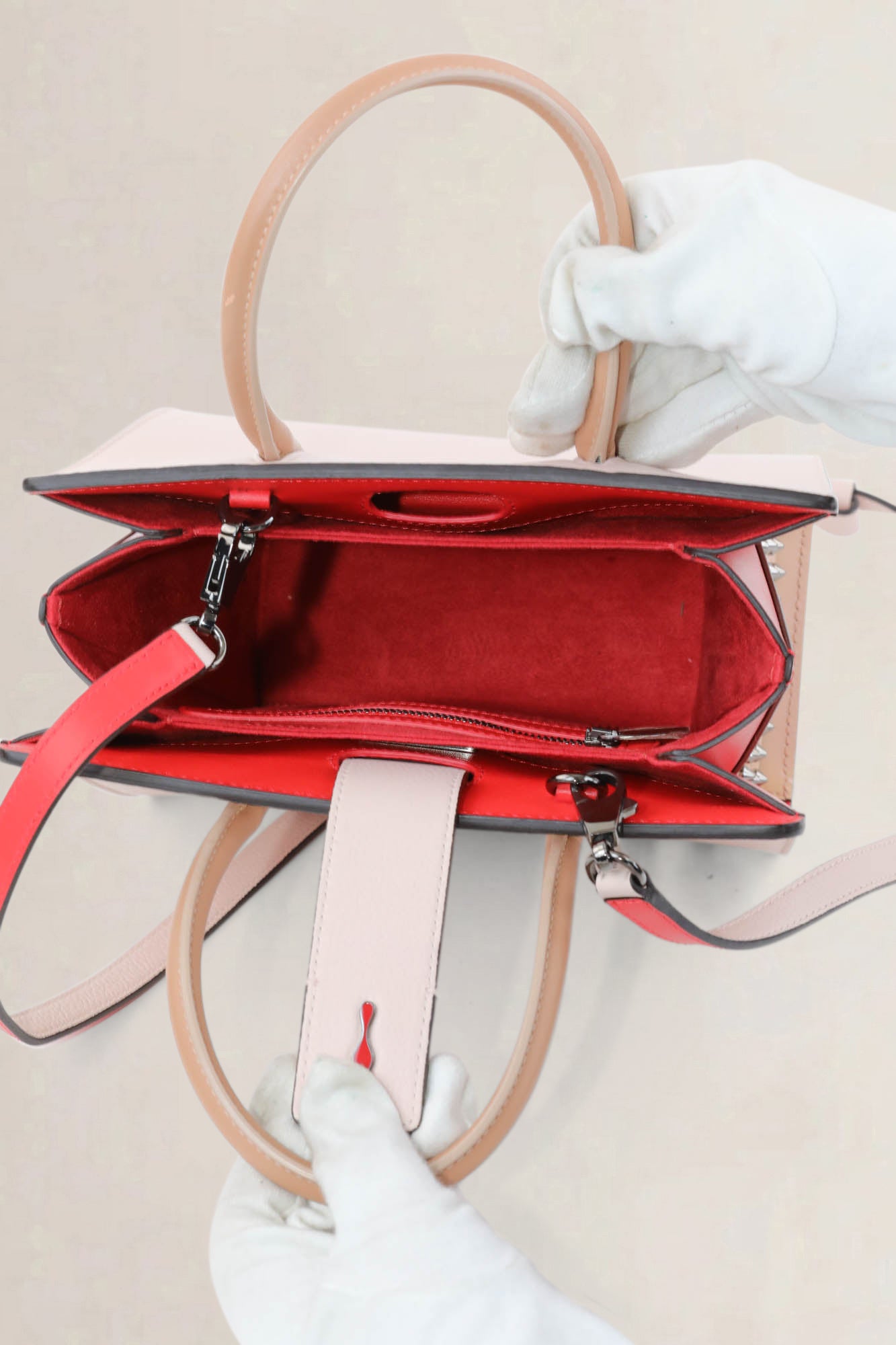 Christian Louboutin Pink Paloma Crossbody Bag