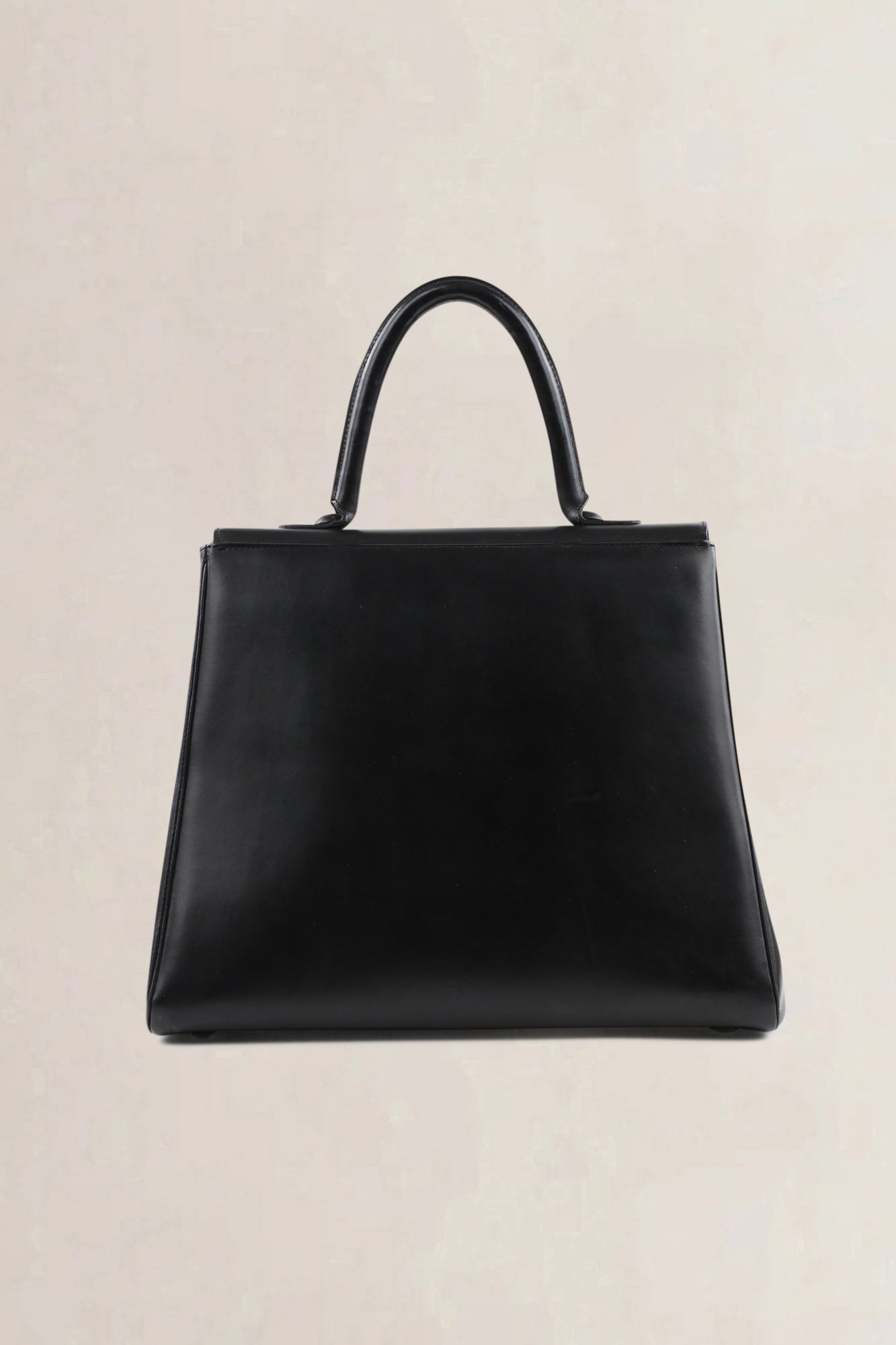 Delvaux Black Brillant GM Box Calf Top Handle Bag