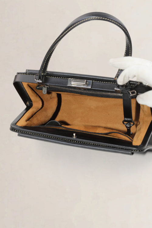 Delvaux Black Illusion Top Handle Bag