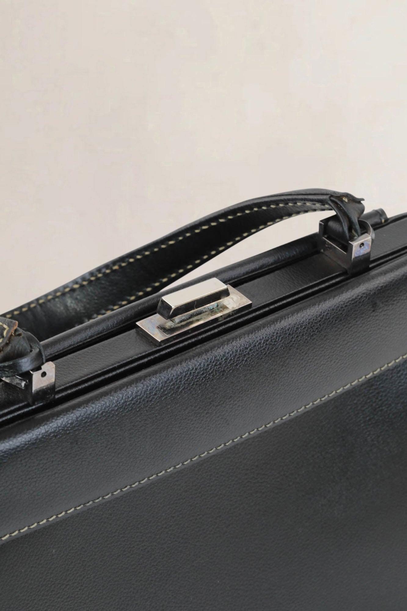 Delvaux Black Illusion Top Handle Bag