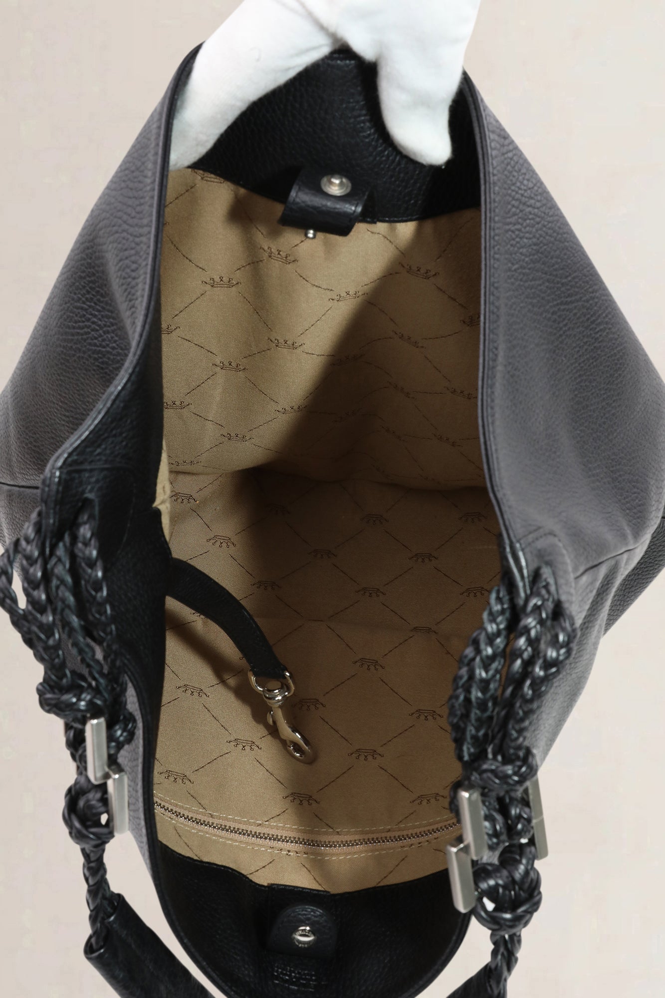 Delvaux Black Le Louise Shoulder Bag
