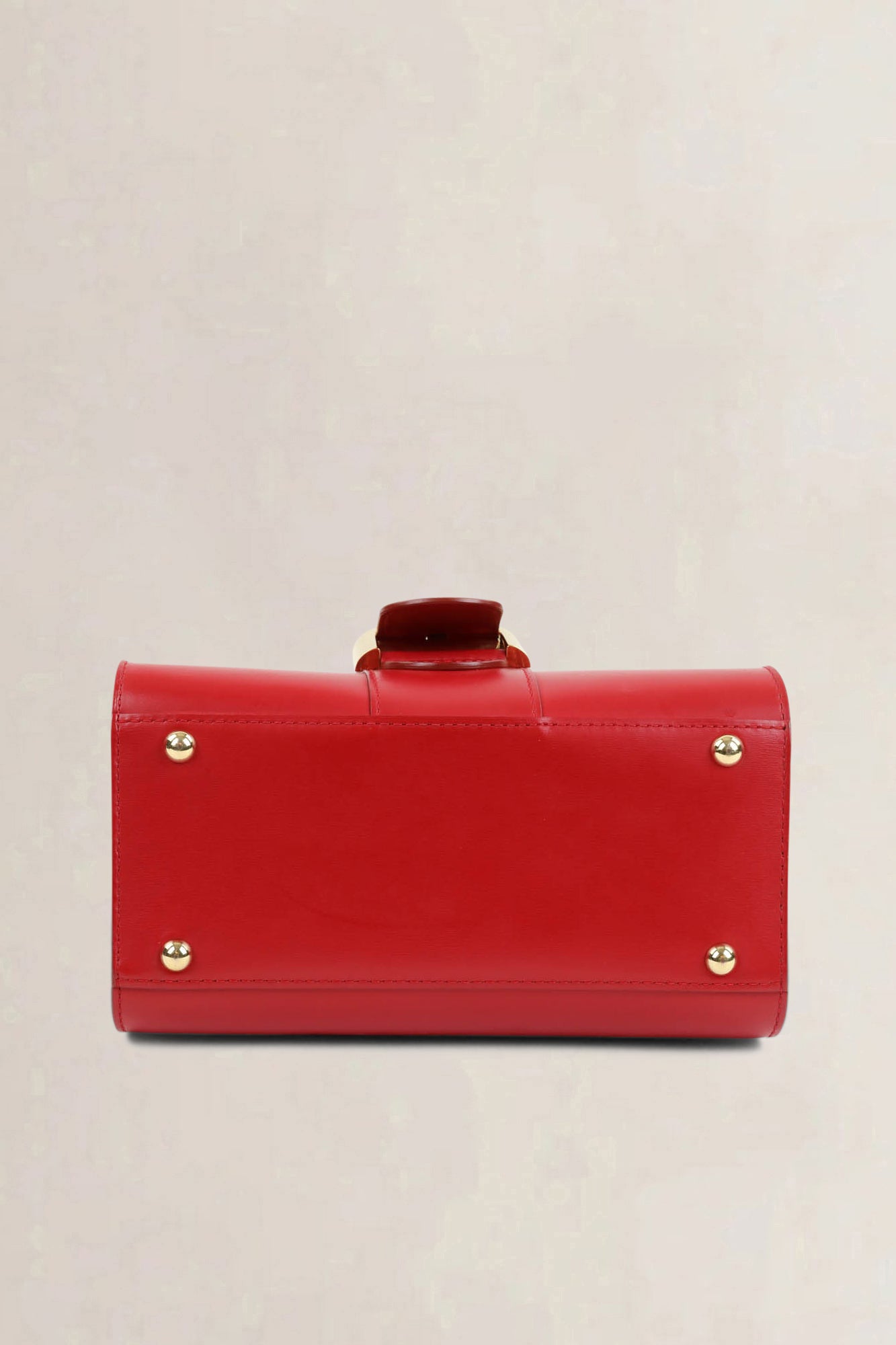 Delvaux Lipstick Box Calf Brillant Mini Crossbody Bag