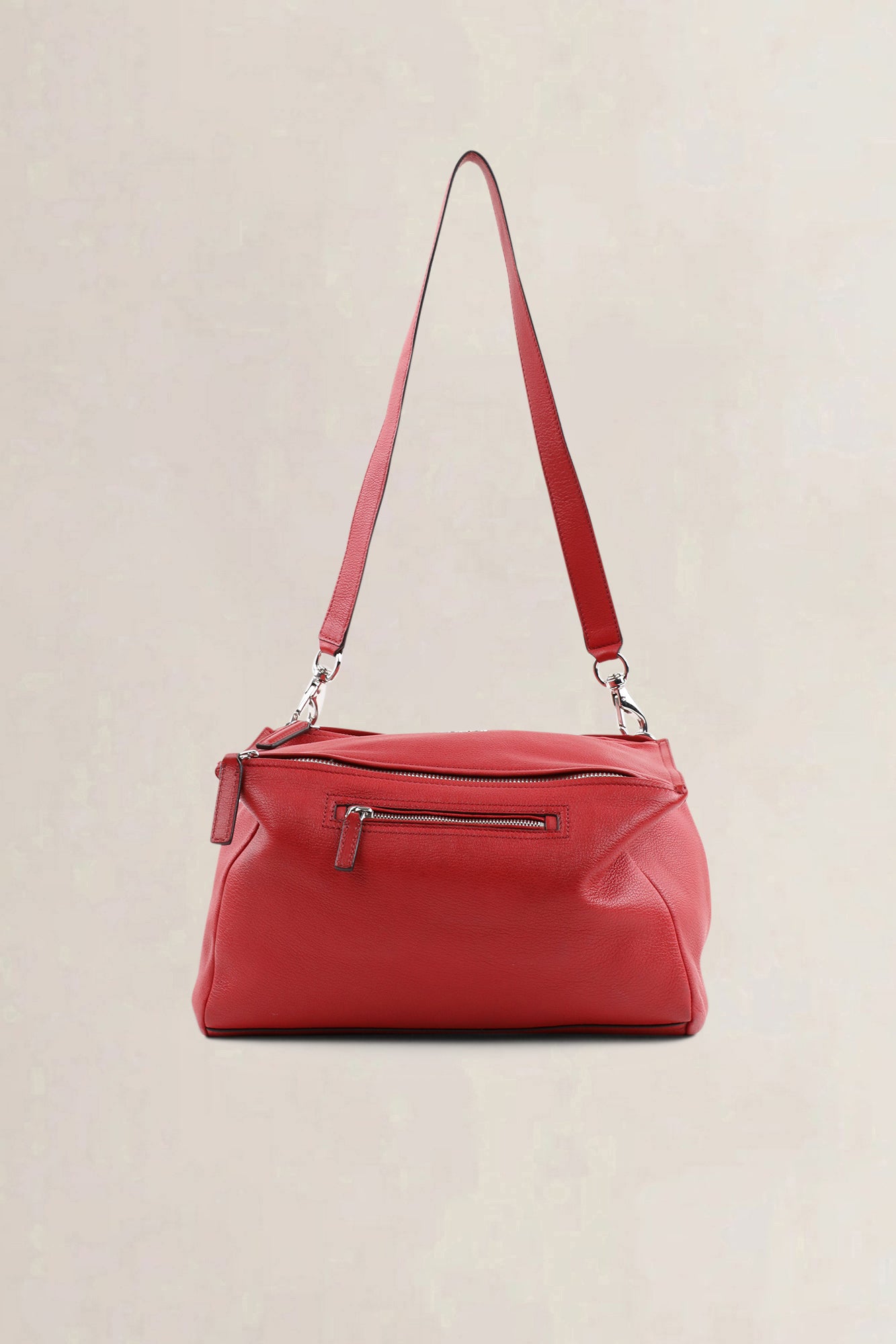 Givenchy Pandora red leather crossbody — vintage