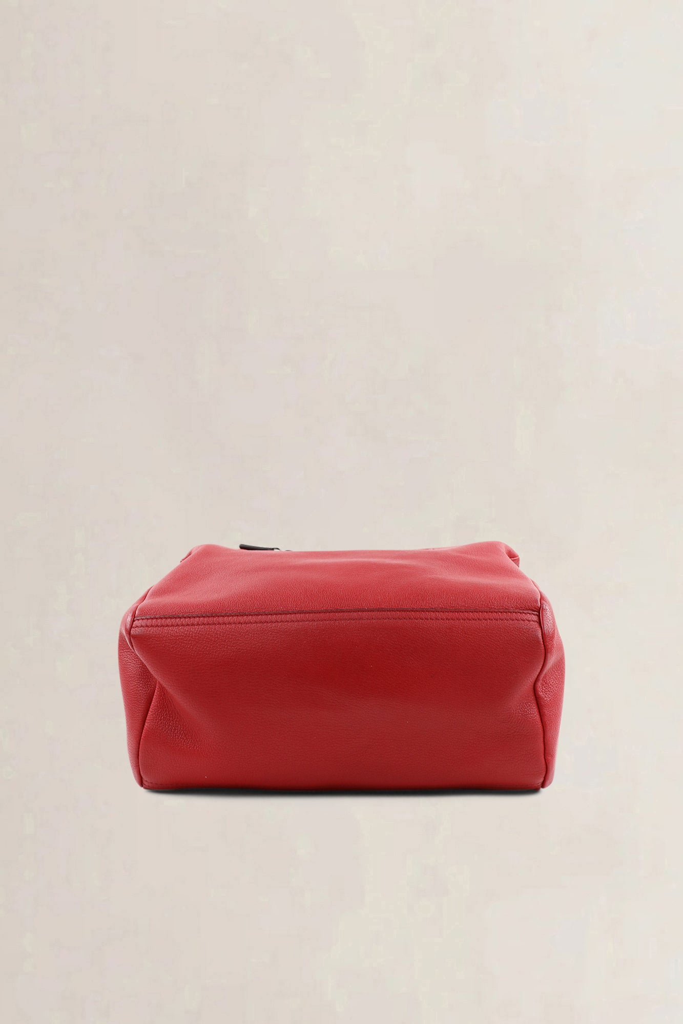 Sac bandoulière Givenchy Pandora en cuir de chèvre rouge Vermillon