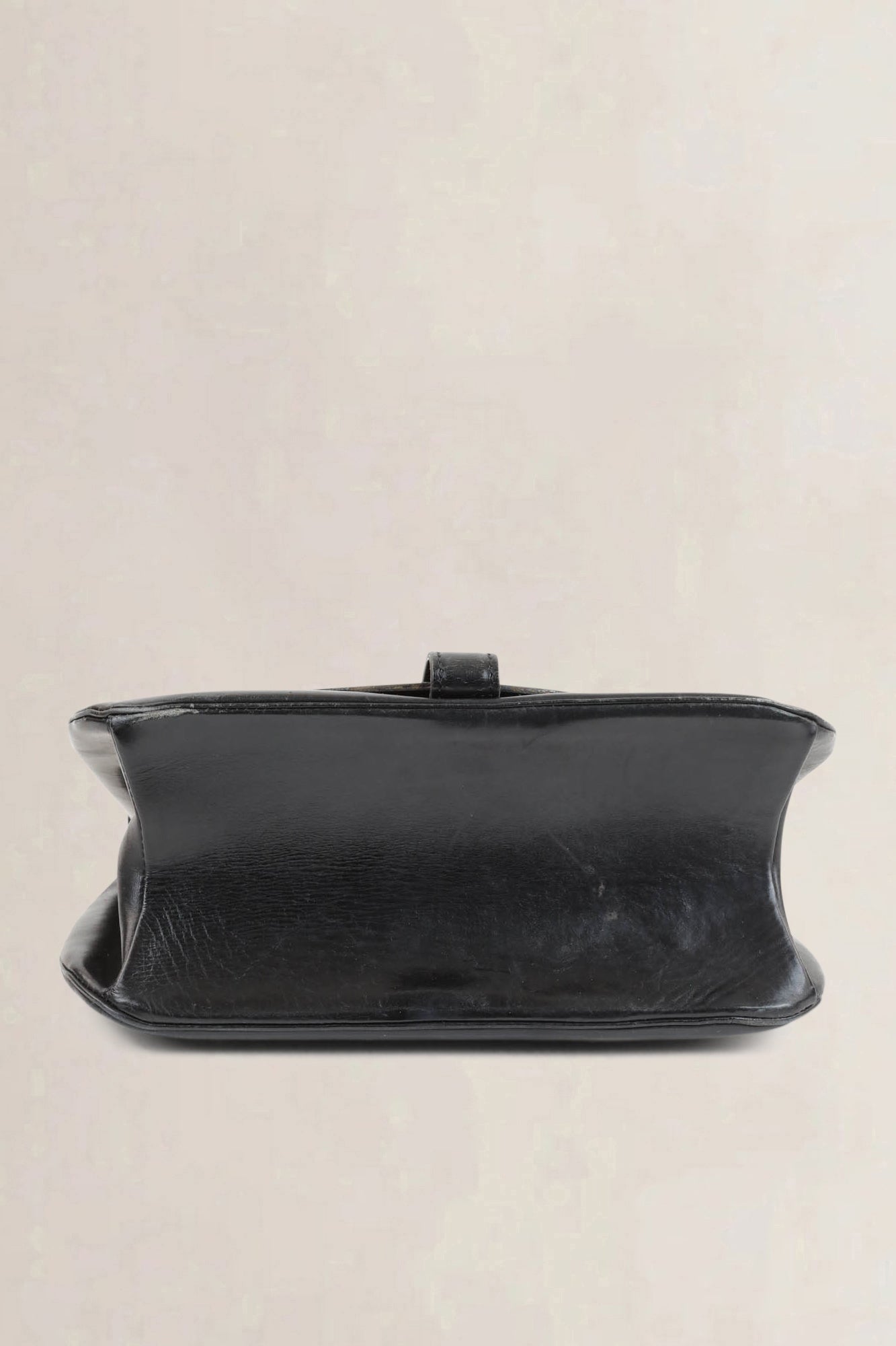 Delvaux Black Vintage Top Handle Bag