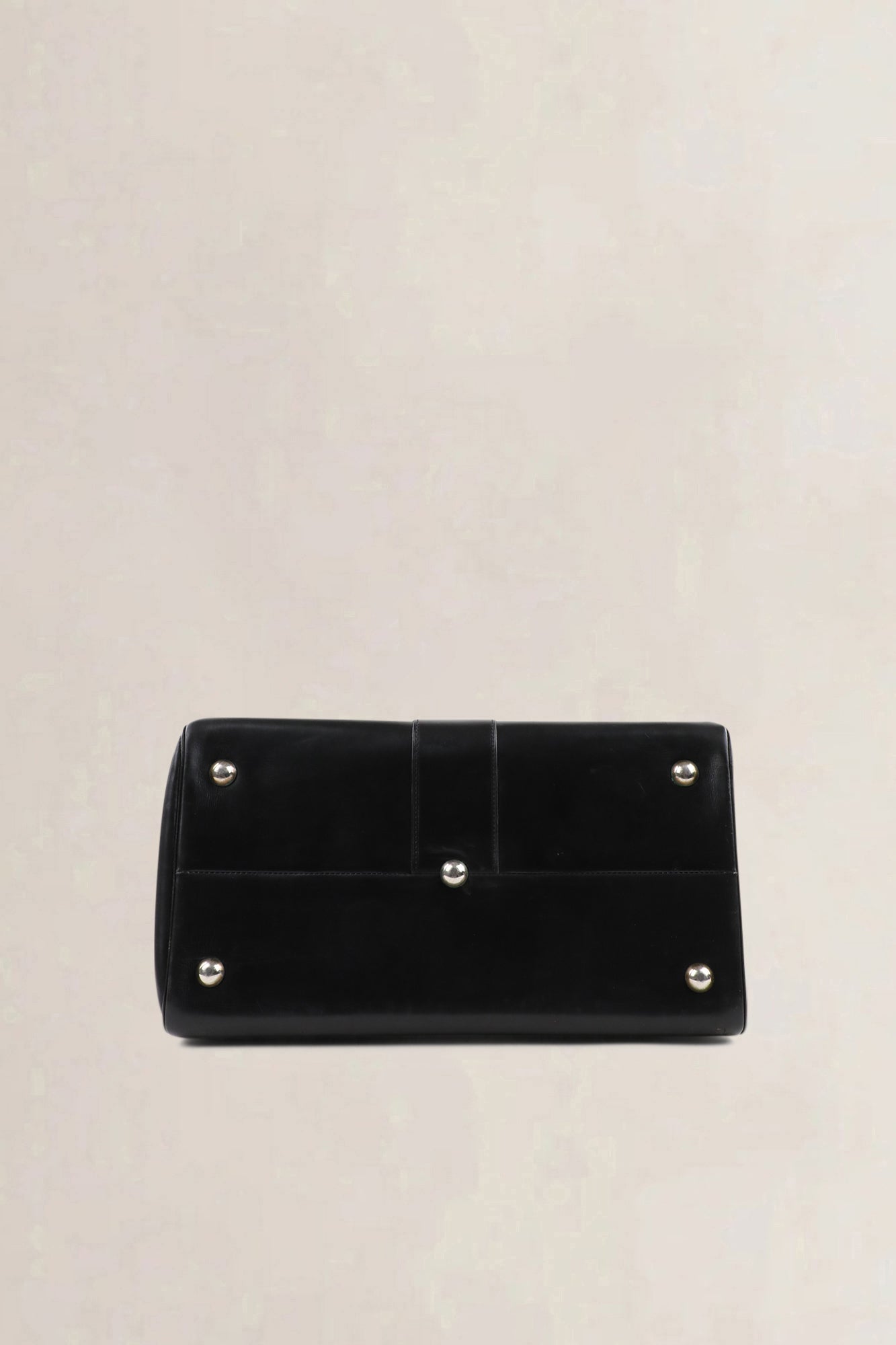Delvaux Black Brillant GM Box Calf Top Handle Bag