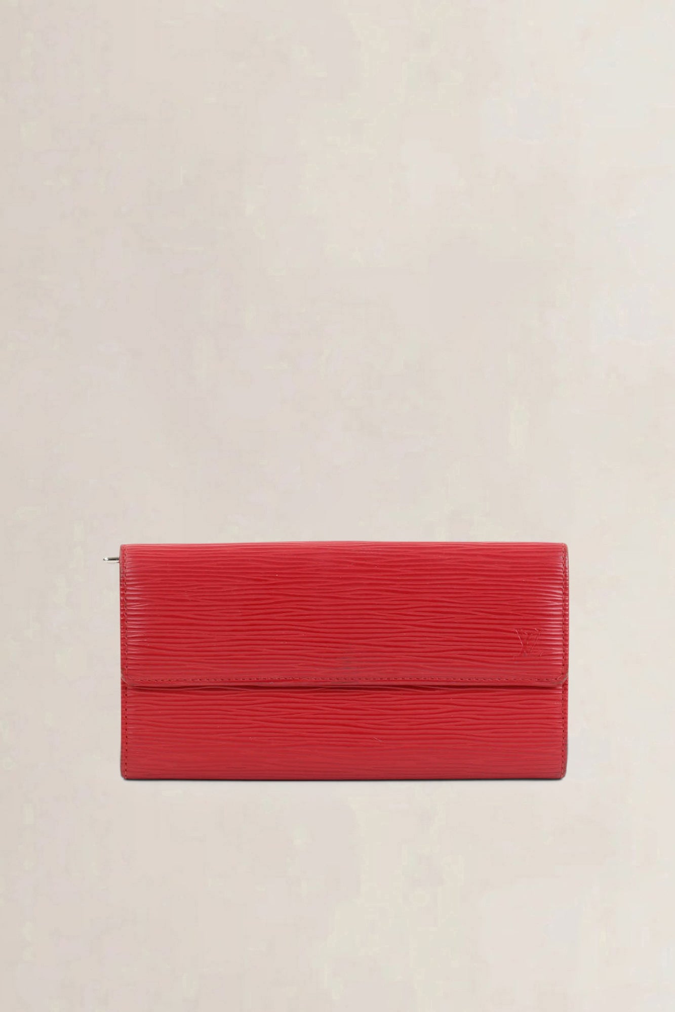 Louis Vuitton Sarah Red Epi Leather Wallet