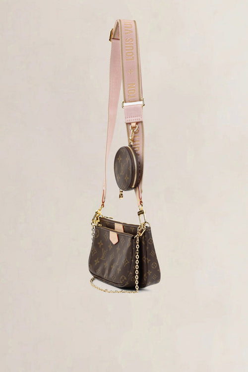 Louis Vuitton Pink Monogram Multi Pochette Accessoires Crossbody Bag