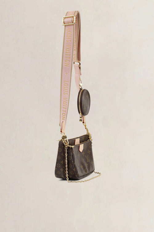 Louis Vuitton Pink Monogram Multi Pochette Accessoires Crossbody Bag