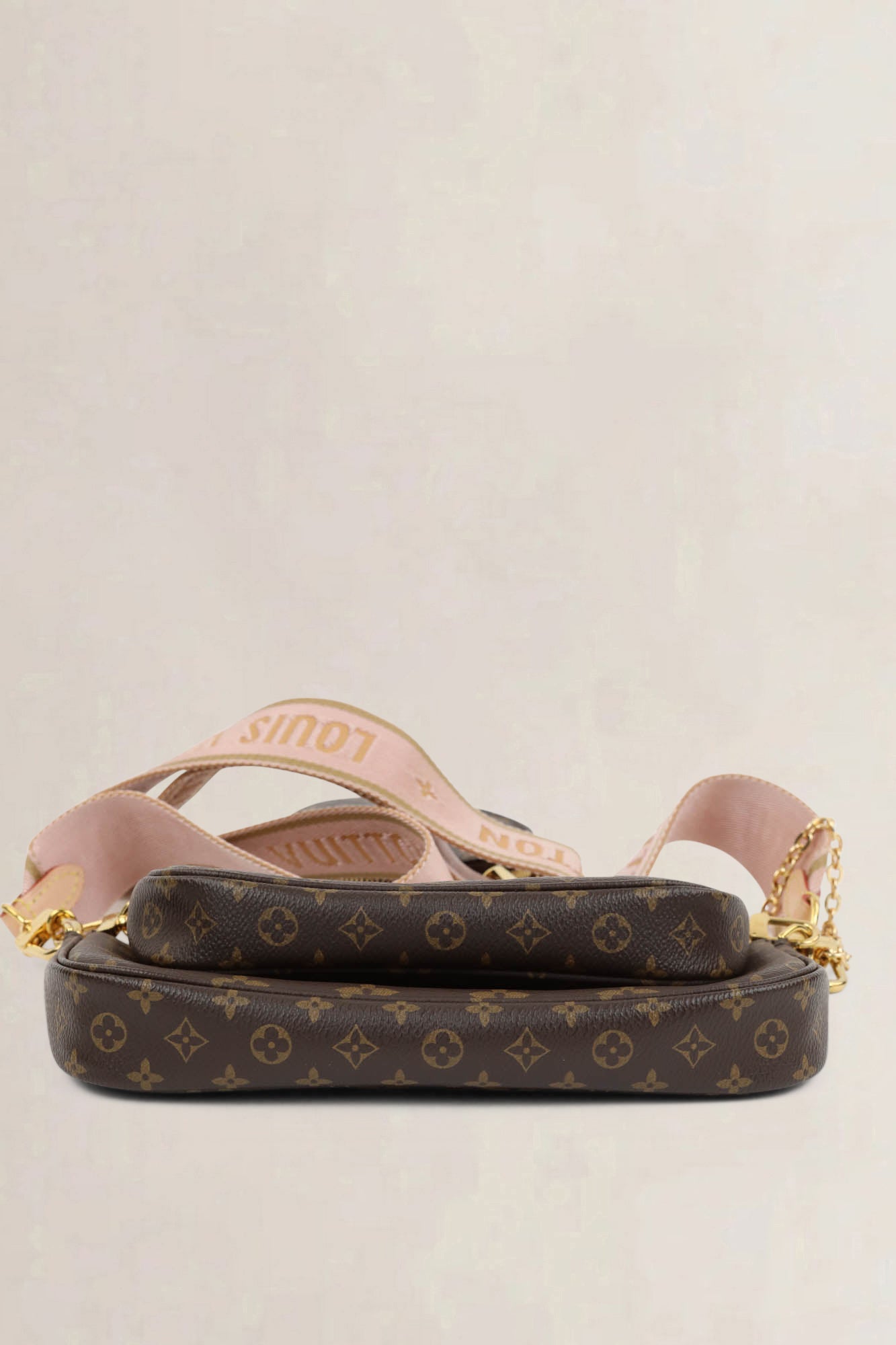 Louis Vuitton Pink Monogram Multi Pochette Accessoires Crossbody Bag