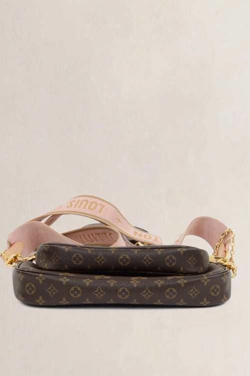 Louis Vuitton Pink Monogram Multi Pochette Accessoires Crossbody Bag