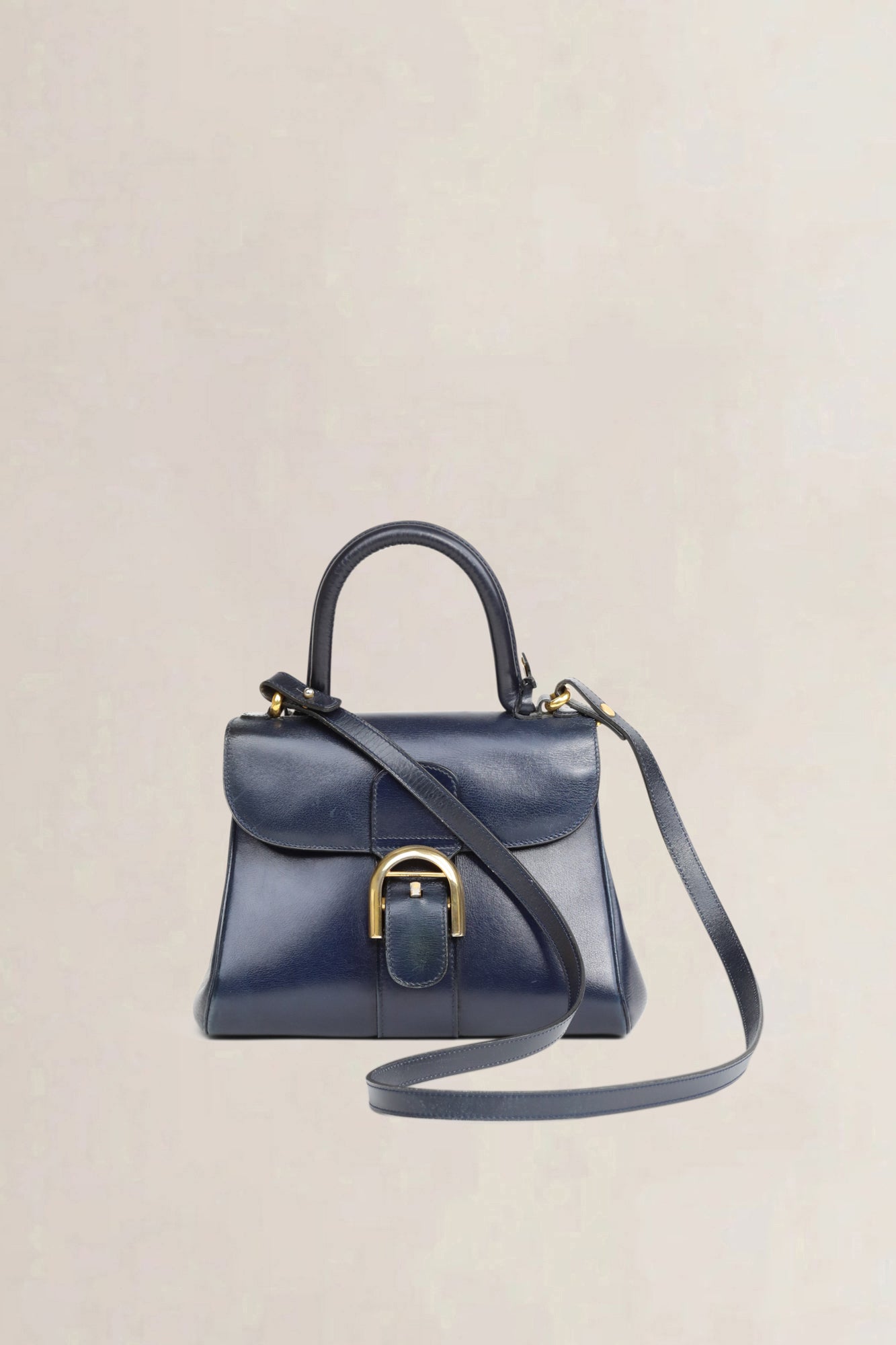 Delvaux Brillant Blue PM Crossbody Bag