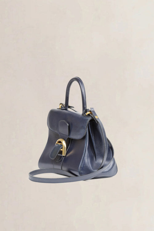 Delvaux Brillant Blue PM Crossbody Bag