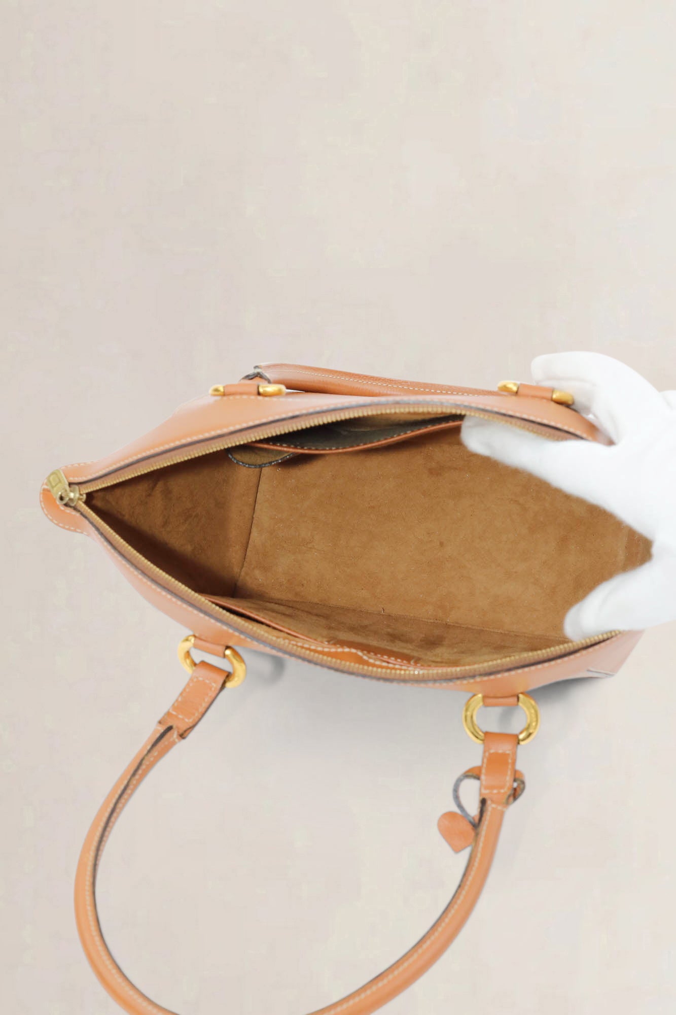 Delvaux Fauve Charme Shoulder Bag